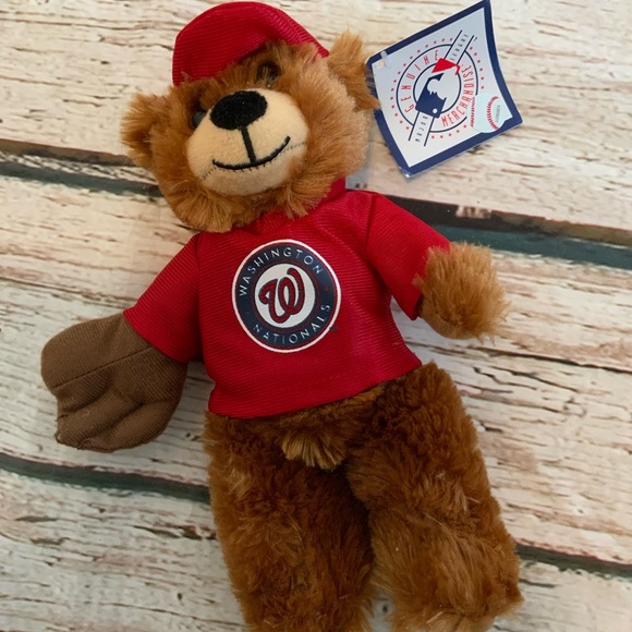 Washington Nationals Plush Bear MLB Good Stuff NWT